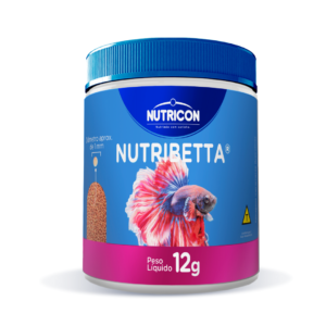 Ração para peixe nutribetta pote 12g