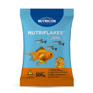 Ração para peixe nutriflakes 500g